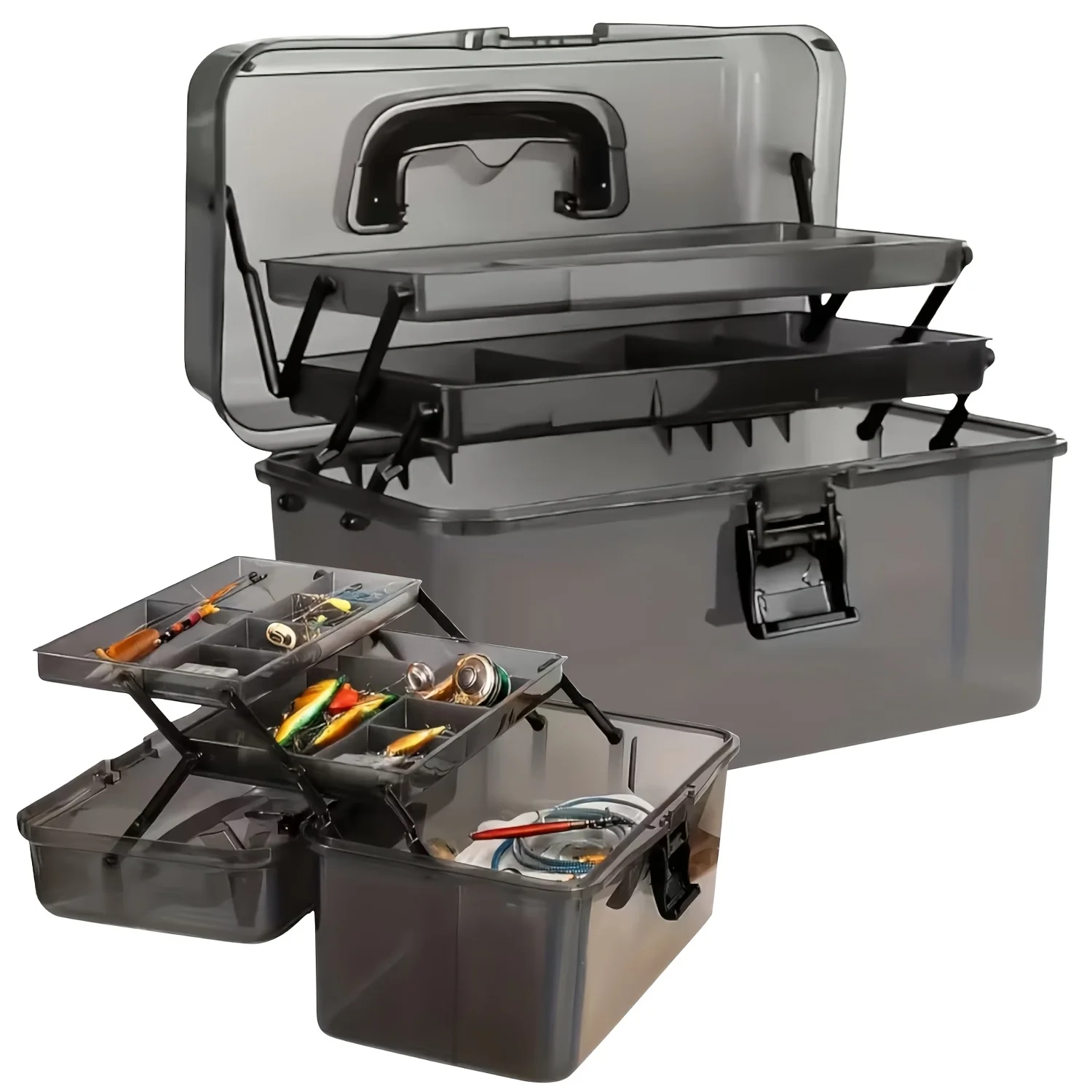 Fishing Kayak Crate - Durable PE Fishing Gear Box |