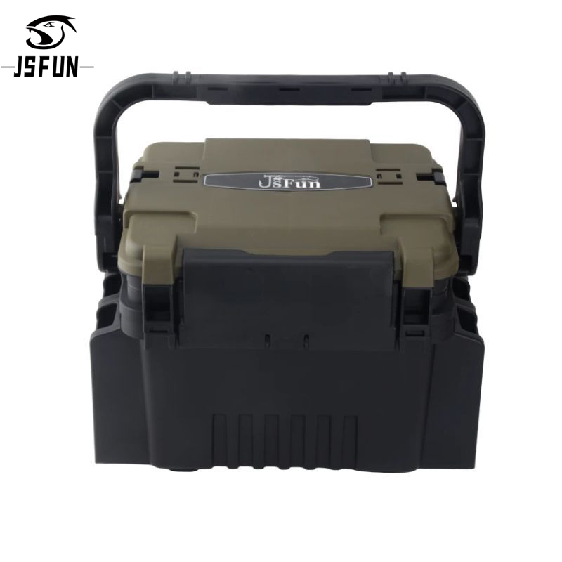Fishing Kayak Crate - Large Fishing Box Organizer Multi-function Lure