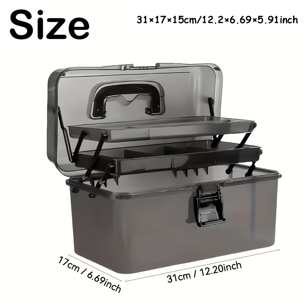Durable PE Fishing Gear Box |  - Fishing Kayak Crate review and price