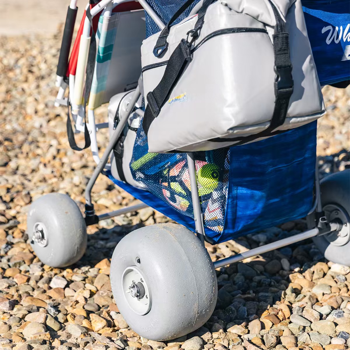 9-inch inflatable PU balloon w - Fishing Kayak Cart review and price