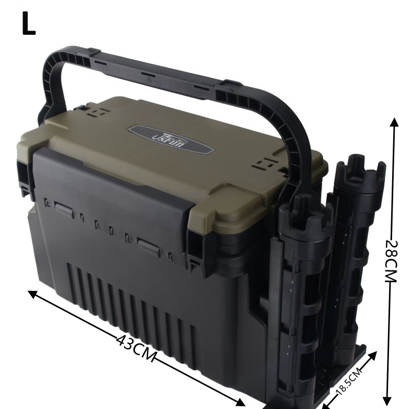 Large Fishing Box Organizer Mu - Fishing Kayak Crate review and price