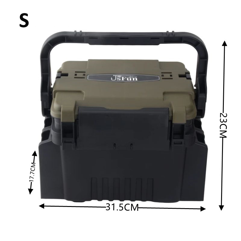 Large Fishing Box Organizer Mu - Fishing Kayak Crate review and price