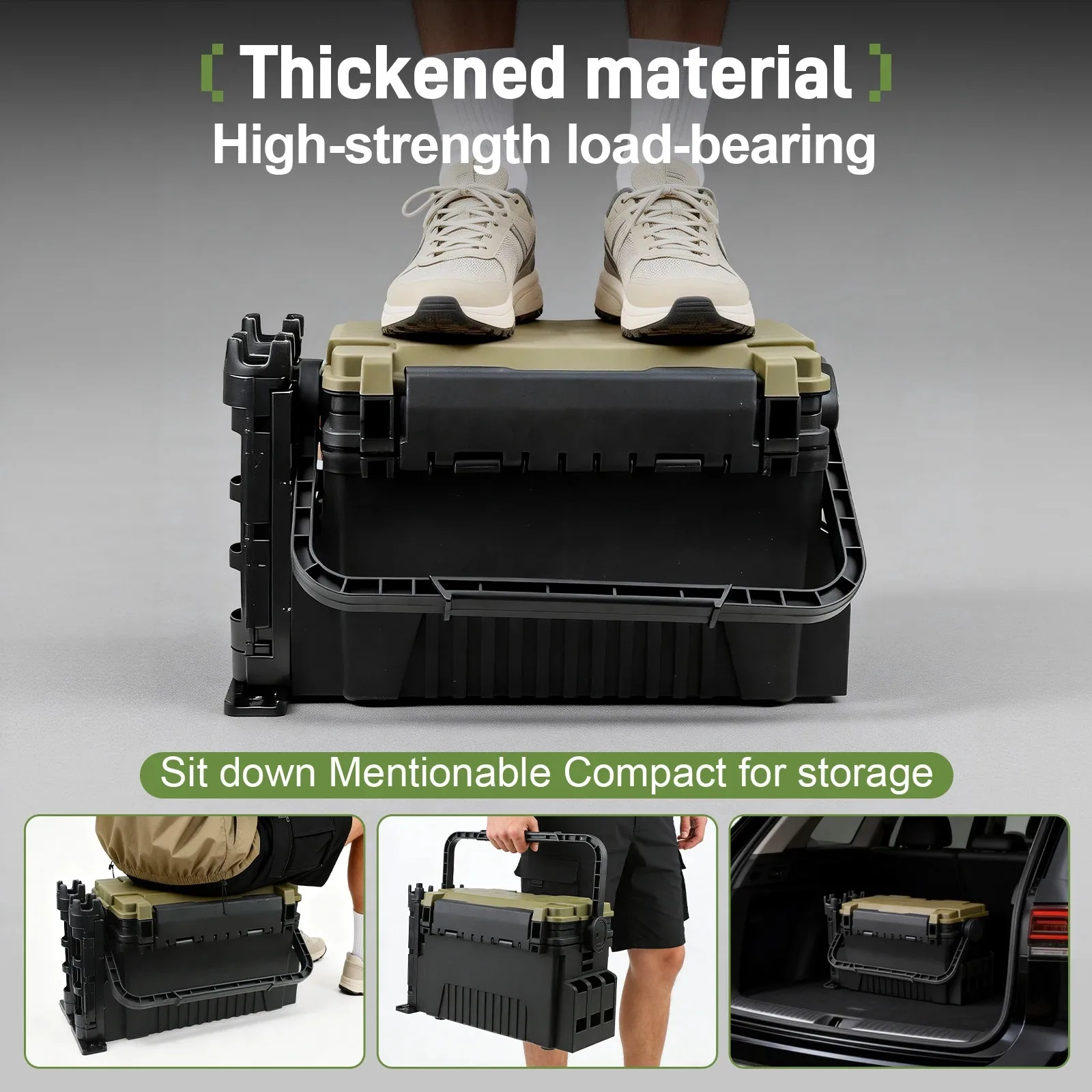Large Capacity Tackle Fishing  - Fishing Kayak Crate review and price